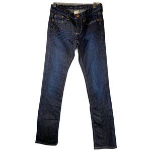 Banana Republic Dark Wash Straight Leg 26
